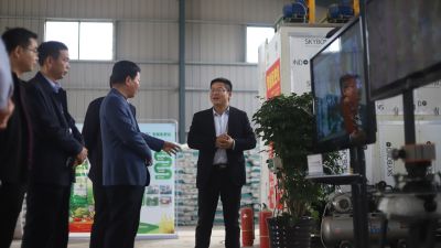 禾大科技数字化技术亮相河南遂平县供销社常庄为农服务中心