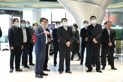农业农村部国家首席兽医师（官）李金祥一行莅临富邦股份、禾大科技参观调研