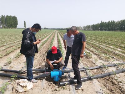 喜讯！新疆精河县高标准农田数字节水示范基地顺利通过项目验收专家评审