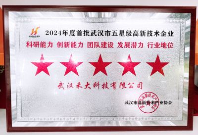 喜报 | 禾大科技荣获「首批五星级高新技术企业」称号